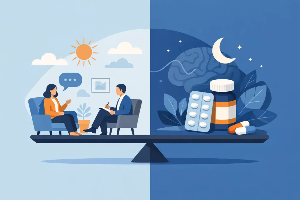 Therapy or Medication for Anxiety?