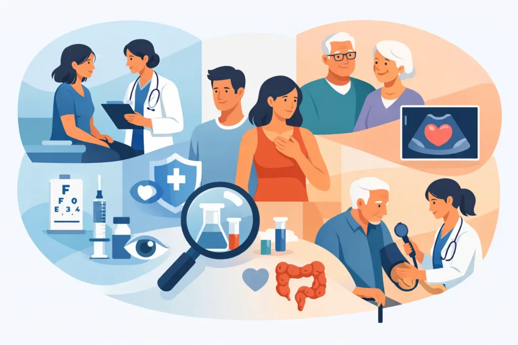 Top Preventive Screenings by Age for Adults