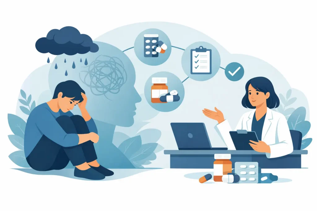 Managing Depression With Medication Follow-Up